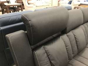 Capital Fabric Electric Recliner Side View