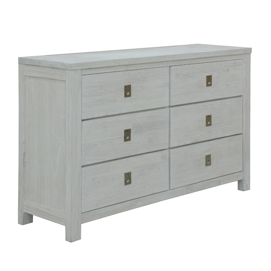 Atlantic Whitewashed Dresser